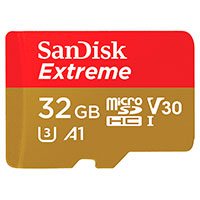 SanDisk U3 32Gb для записи видео в 4K