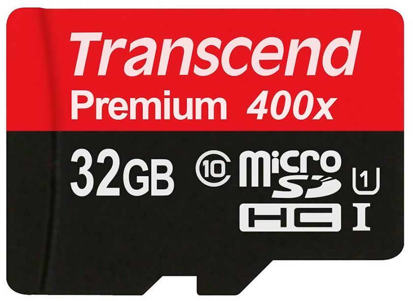 Карта памяти microsdxc uhs i u1 transcend 64 гб