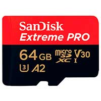 Карта памяти для Гопро SanDisk U3 Extreme Pro 64GB
