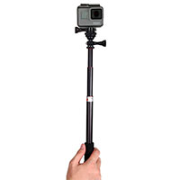 Монопод с камерой GoPro