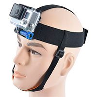 Крепление на голову с фиксатором на подбородок для GoPro