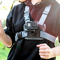 Двойное крепление для GoPro на грудь и спину