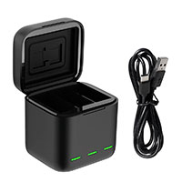 Зарядное устройство  для GoPro hero 9 кабель USB-C входит в комплект