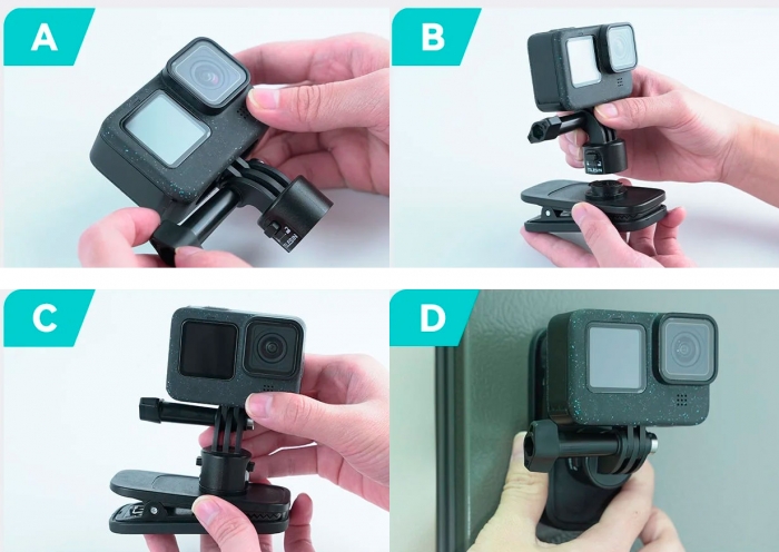 быстросъемное крепление "Telesin Quick Release"